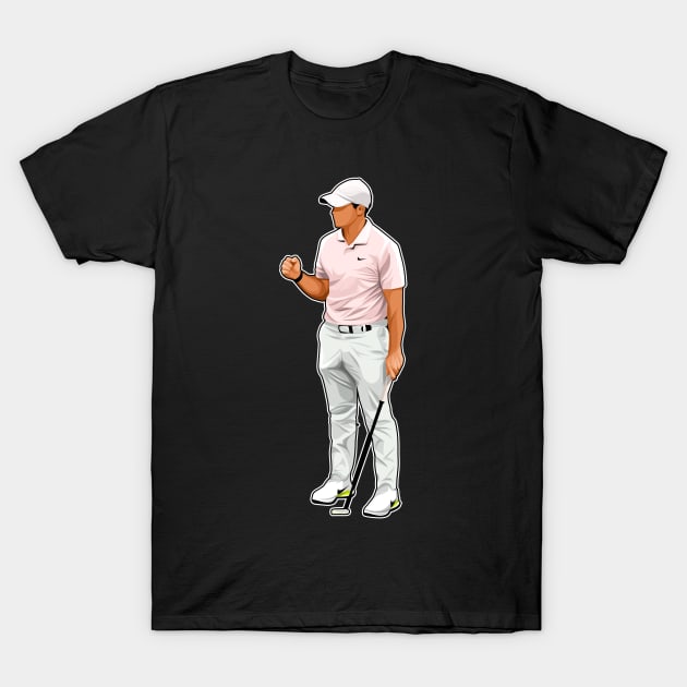 Rory McIlroy Golf Master T-Shirt by GuardWall17